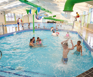 Indoor pool at Golden Sands