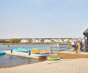 The Boathouse building at Thornwick Bay